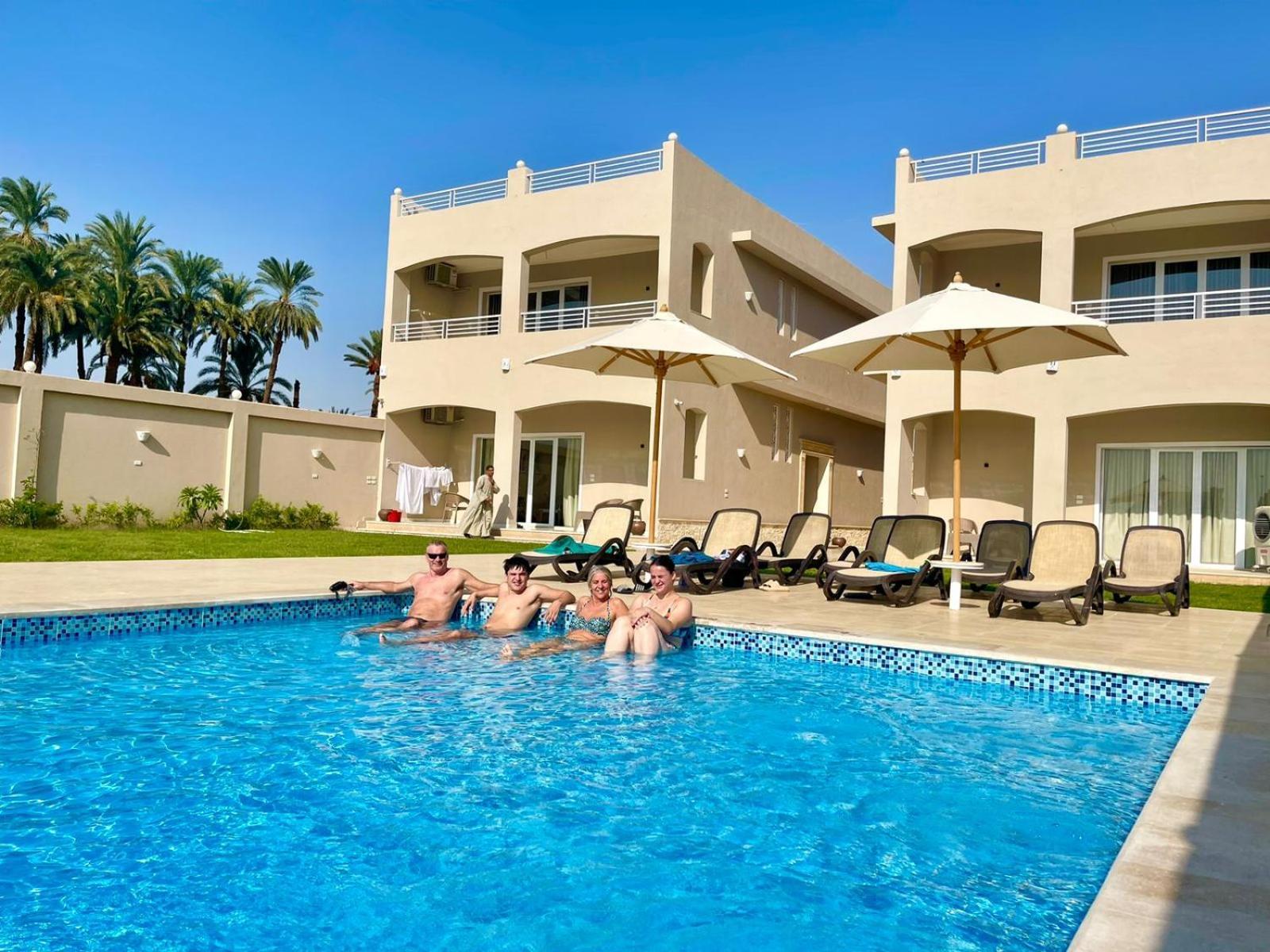 Royal Nile Villa - Nile View Apartment 1 ルクソール エクステリア 写真